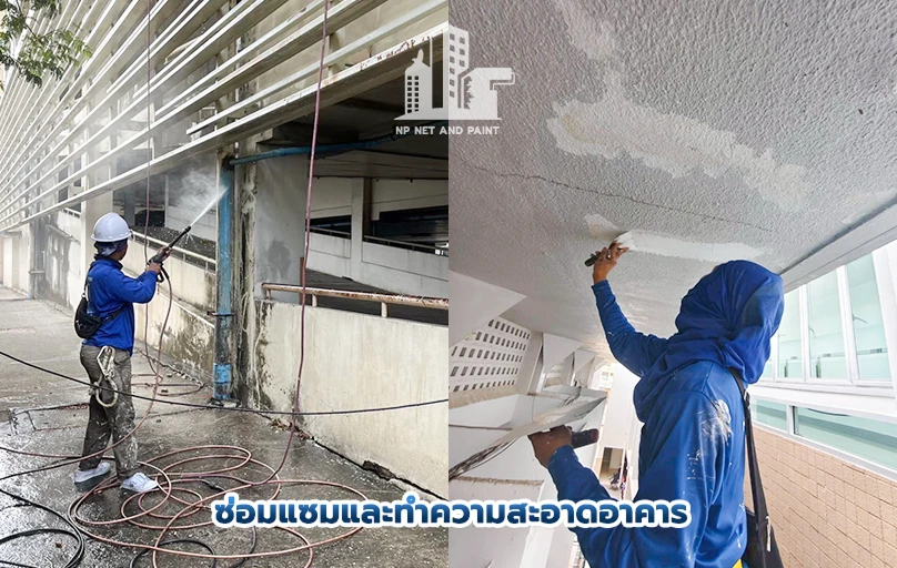 Building repairs and cleaning npnetandpaint