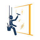 เช็ดกระจกอาคารสูง npnetandpaint