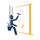 cleaning tall buildings