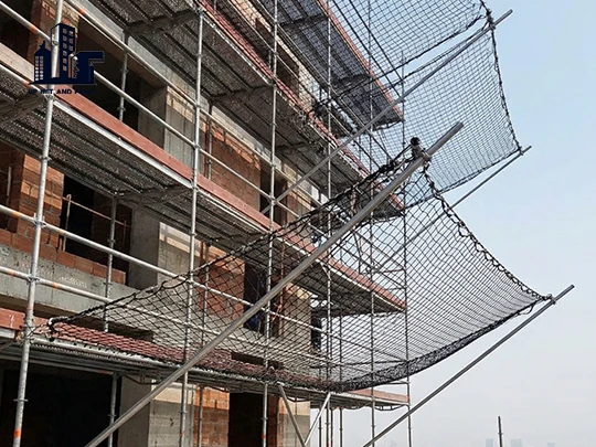 What is a fall protection net? What work is it used in? npnetandpaint