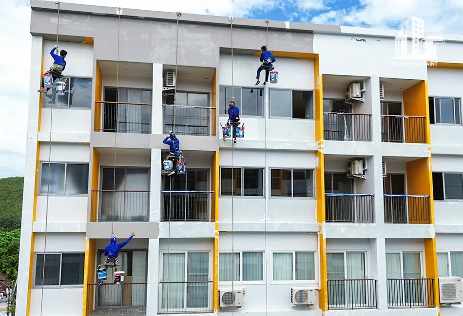 Abseiling work and high-rise building work npnetandpaint